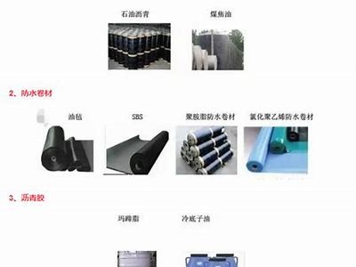 建筑材料分类及性能概述，建筑材料分类及性能概述图